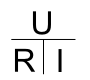 TriangleCanadien-U=RxI